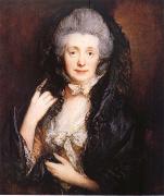Thomas Gainsborough Portrait of artist-s Wife oil painting reproduction
